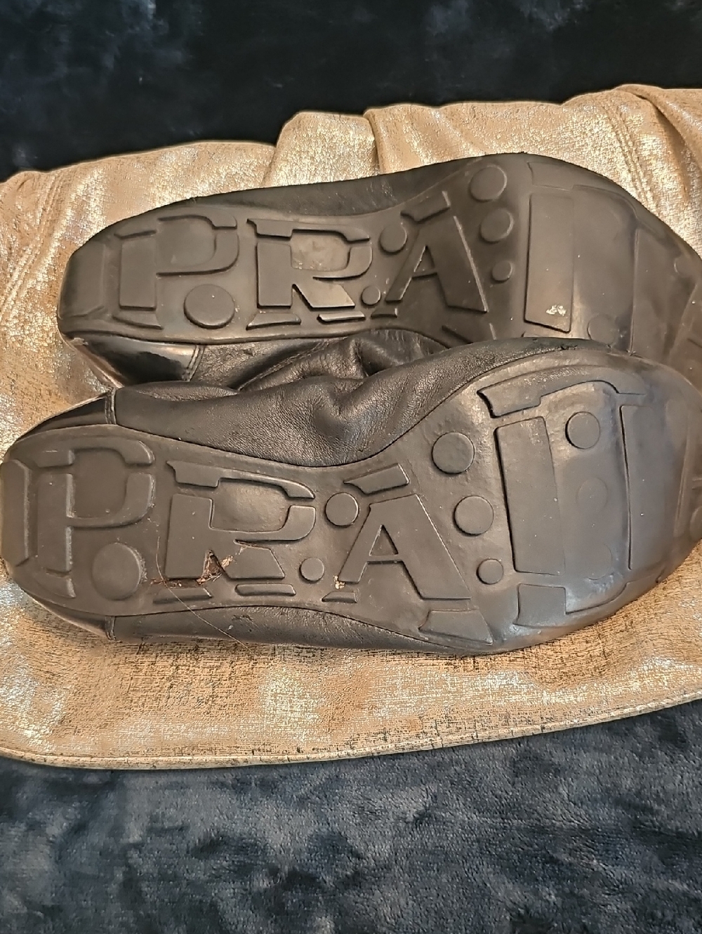 Prada Ballet Ladies cushy Flats Size 40 = 9.5 - Picture 5 of 8